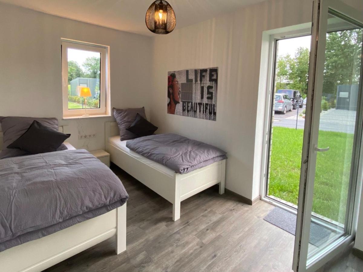 Ferienhaus Moin. Am Harkebruegger See Mit Sauna Barssel  Eksteriør bilde